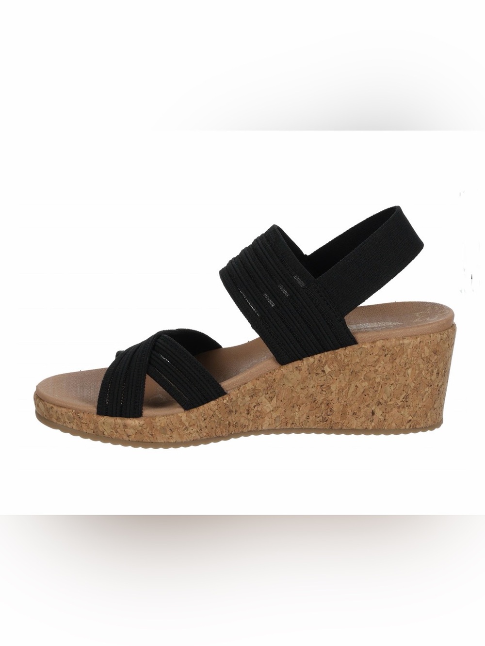 SKECHERS ARCH FIT BEVERLEE 2.0 WEDGE SANDAL-New (sz 8) Org. $59 - Picture 4 of 7